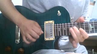 Halestorm - private parts guitar solo lesson
