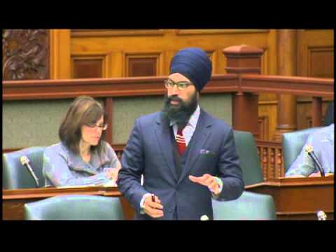 MPP Jagmeet Singh addresses sexism in the legislature