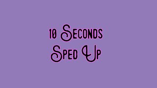 10 Seconds x Jazmine Sullivan Sped Up | Jay Bay Creative