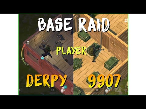 BASE RAID Players Derpy & 9907 - Lots of Carrots & Stew | Last Day on Earth : Survival