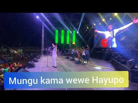 Mungu kama wewe Hayupo live from Mbagala SOS Crusade Dar Tz #GodisReal #BoazDanken
