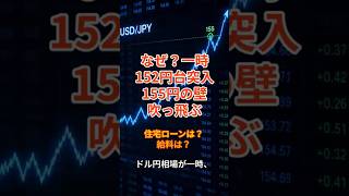 なぜ？152円突入 アメリカの思惑と日銀 #日本経済 #経済ニュース