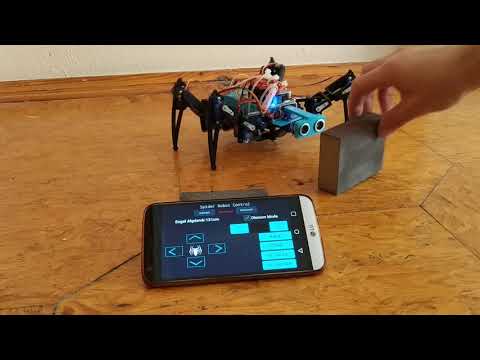 Arduino Spider Robot Control
