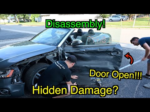 Salvage Car Rebuild Project 2012 Audi S5 Part 4: Deep Clean and Disassembly