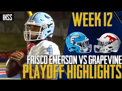 Frisco Emerson vs Grapevine - 2023 Week 12 Football Highlights