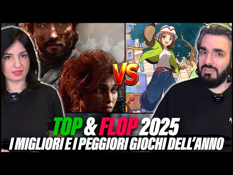 TOP & FLOP 2025 VIDEOGAMES: PlayerInside's BEST and WORST GAMES OF THE YEAR