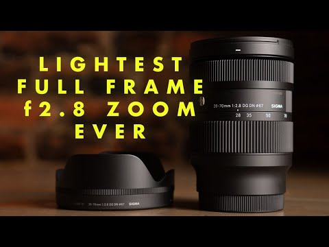 External Review Video Hx6oCHD7WtU for SIGMA 28-70mm F2.8 DG DN | Contemporary Full-Frame Lens (2021)