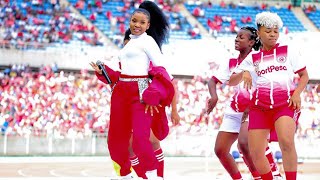 Zuchu Performing Live At Simba Super Cup In Mkapa Stadium