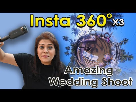 Insta 360 degree wedding video shoot Amazing Shots You might have not seen before insta360