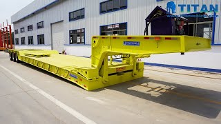 Semi-remorque porte-engins Titan 130 Ton Lowboy Gooseneck Trailer for Sale Near Me - Z à vendre - Image 4 | Autoline GN Semi-remorque porte-engins Titan 130 Ton Lowboy Gooseneck Trailer for Sale Near Me - Z neuf | Image 4 - Autoline