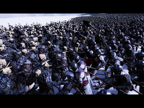 Order Of Kknights VS Orc Ambush || Epic Fantasy Battle Simulator || EFBS