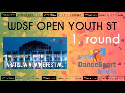 VRATISLAVIA DANCE FESTIVAL 2018 | Wrocław, PL | 3.11. | WDSF OPEN YOUTH ST | 1. round