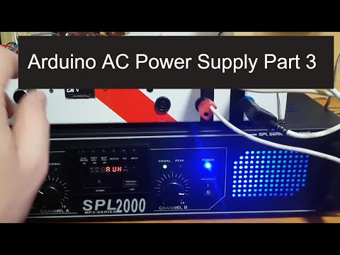 Arduino AC Lab Power Supply Part Three