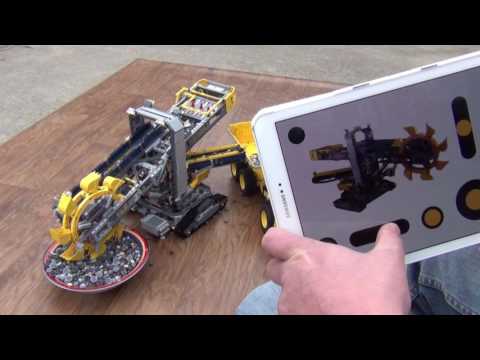 Sbrick Controlled Bucket Wheel Excavator 42055