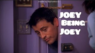 Joey Tribbiani- A child trapped in an adult’s body