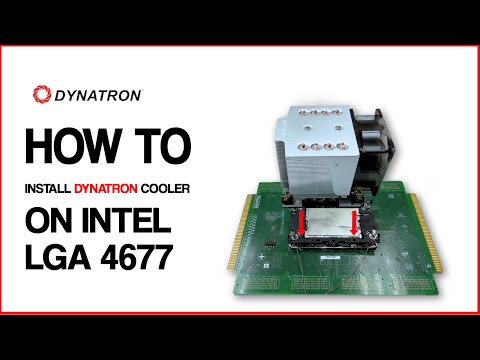 Install Cooler on Intel LGA 4677