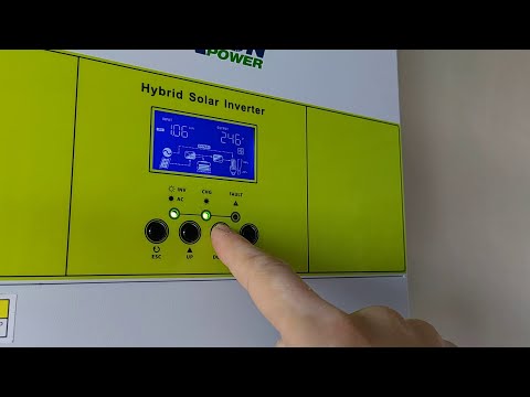 #10 Instrukcja Obsługi Inverter Offgrid Easun SMGII 5,5kW - omówienie ustawień