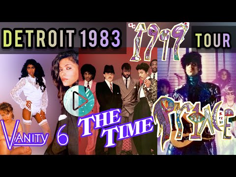 Prince 1999 Tour (Full Show) | Vanity 6. The Time (1983) Detroit @duane.PrinceDMSR