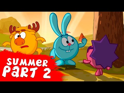 KikoRiki 2D | Best episodes about Summer, Part 2. | Cartoon for Kids