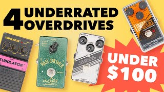 Video thumbnail for 4 Cheap Overdrives You Have to Try (Lumberjack, Rust Driver, Tubulator, JDS50) by JHS Pedals