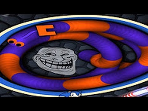 Slither.io/Slither.io - Sonic Trapping World Biggest Snake | Slitherio Epic Trolling