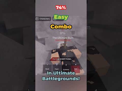 Easy Combo for Feral Spirit in Ultimate Battlegrounds! #roblox #robloxedit #phonk #fypシ #showcase ￼