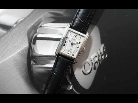 c1996 Oris Automatic Tank men's or unisex vintage watch.  Model reference 7474-40