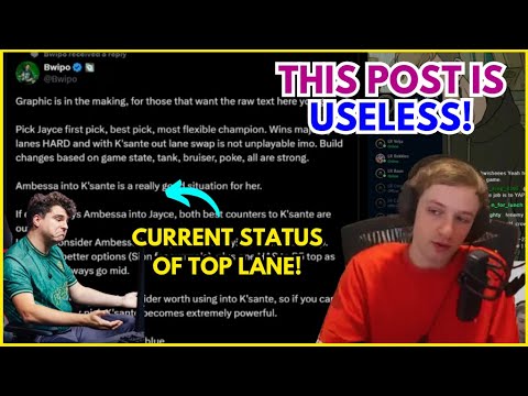 Nemesis Reacts To BWIPO'S Tweet On Current Status Of TOP LANE | League of Legends Clip