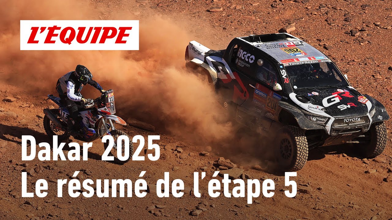Dakar 2025 : Le grand résumé de l'étape 5