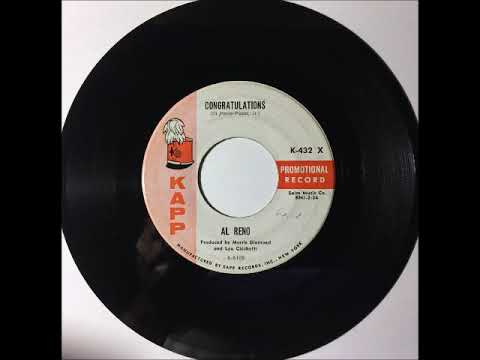 Al Reno - Congratulations ~ teen doo wop teenage