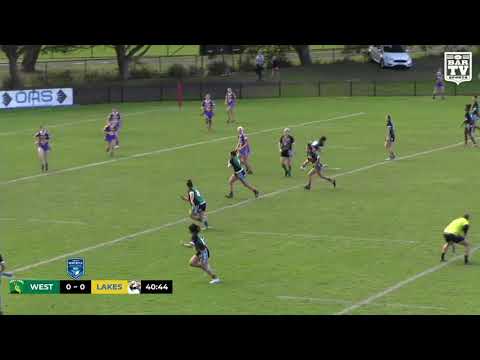 2019 Newcastle RL - Ladies Tag Round 9 Highlights - Western Suburbs v Lakes United