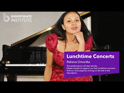 Lunchtime Concert: Rebeca Omordia