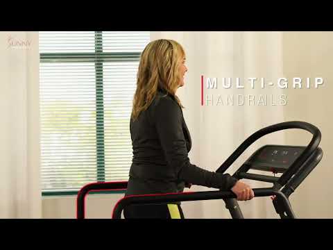 Sunny Health   Fitness Walking Treadmill with Handrail