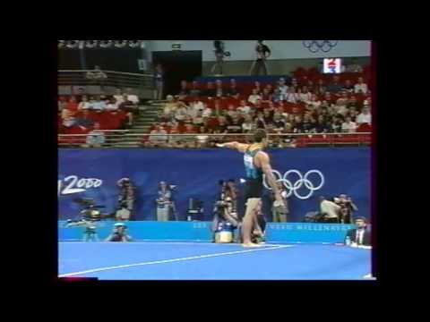 Jordan JOVTCHEV (BUL) floor - 2000 Sydney Olympics EF