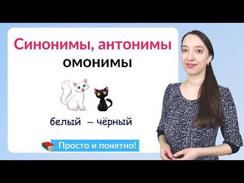 Что такое синонимы, антонимы, омонимы? И как их различать