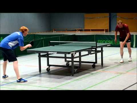 Backhaus (SG Wiedau) vs. Seeba (TSV Basdahl) - Einzel (14.09.12)