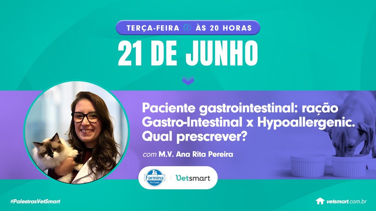 Paciente gastrointestinal: ração Gastro-Intestinal x Hypoallergenic. Qual prescrever?