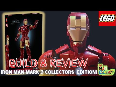 Build & Review | LEGO 76344 Iron Man Mark 3 Collectors' Edition! #lego #brick  #toys #review #build