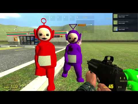 Caught the Teletubbies And Nick Eh 30 LACKING at 711 (AT 3AM)