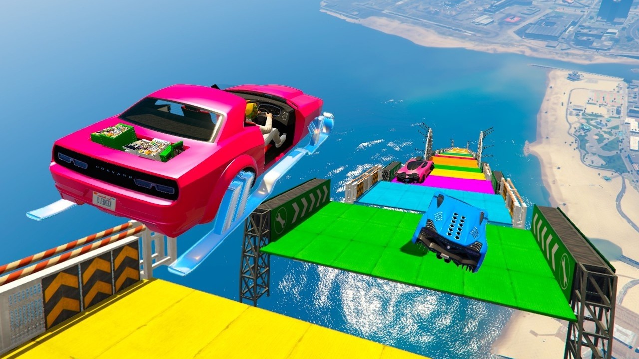LA MEGA RAMPA MAS RÁPIDA DE GTA 5 ONLINE