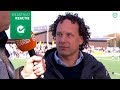 Nieuwe coach van Amsterdam is blij met hoe het nu loopt