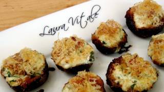 Ricotta Stuffed Mushrooms – Recipe by Laura Vitale – Laura in the Kitchen Episode 155