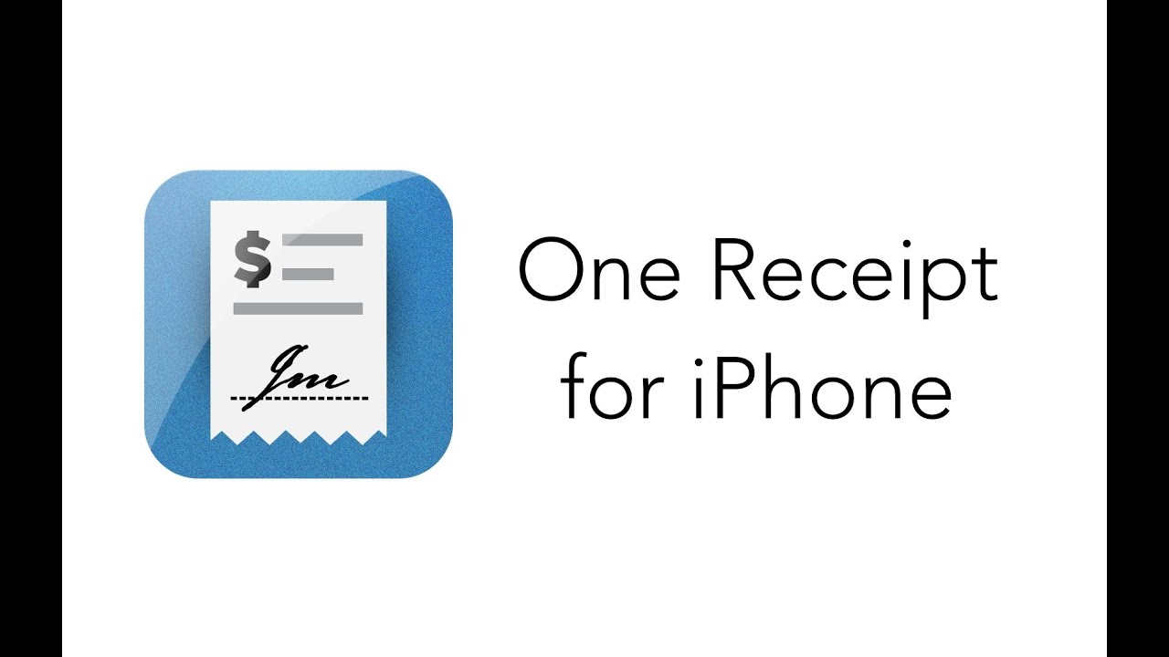 One Receipt for iPhone