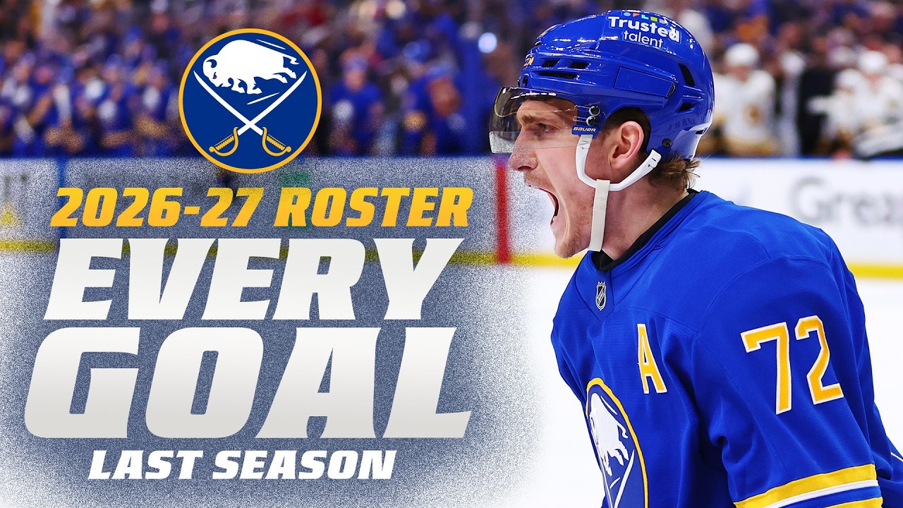 Every Goal Scored Last Season by the 2026-27 Buffalo Sabres Roster