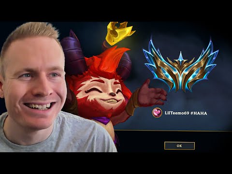 HOW A TEEMO JUNGLE MAIN GOT CHALLENGER..