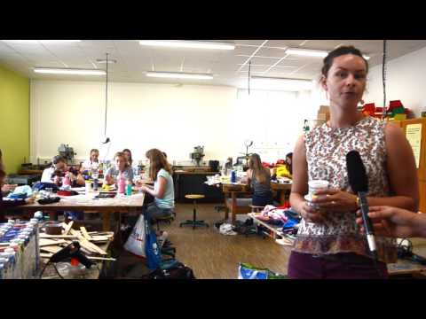 Stephanie Reinecke: Upcycling bei der Projektwoche