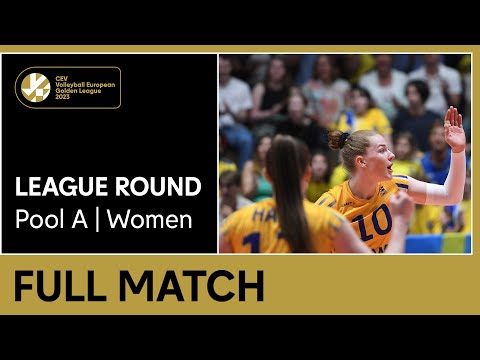 Full Match | Sweden vs. Belgium - CEV Volleyball European Golden League 2023