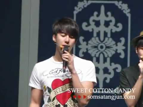 [Fancam 13] SS501 Hyung Jun Focus - "Let Me Be The One" Rehearsal @ Music Core [10.06.05]