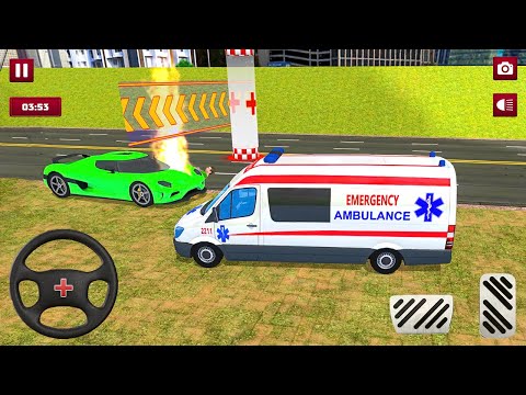 Ambulance Robot City Rescue - Transformer Van Emergency Driver #8 - Android Gameplay