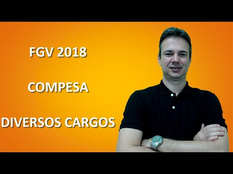 FGV18Q022 - FGV - 2018 - COMPESA - ÁLGEBRA BÁSICA: EQUAÇÕES, SISTEMAS E PROBLEMAS DO 1º GRAU